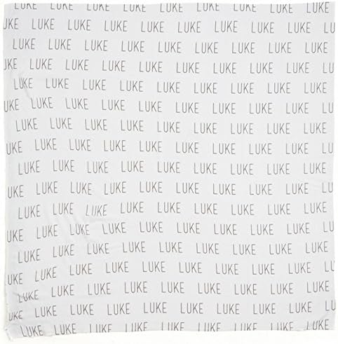 Personalized Baby Blanket, Custom Baby Blankets, Baby Boy Blankets Personalized, Swaddle Blanket, Personalized Baby Blankie Items, Lovie Blanket, Small Baby Blanket, Snuggle Blank (Luke-White)