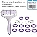 Honmofun Fondant Cutters Fondant Smoother Fondant Ribbon Cutter Fondant Cutters Sugarcraft Tool Fondant Cutters and Molds Fondant Letter Cutters Christmas Embosser Fondant Cookie Cutters