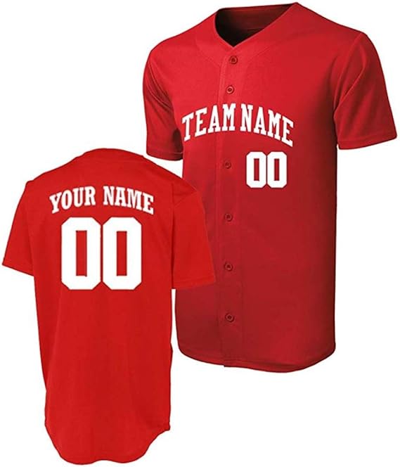 amazon custom baseball jersey
