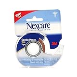 Nexcare Gentle Paper Tan Tape, 3/4 in x 288 in (8 yd.) 1 ea Pack of 6
