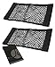 JAVOedge (2 Pack - Large NETS) Hook and Loop Adhesive Tape Storage Net Car Accessories Interior Organizer for Cars, Truck, RV