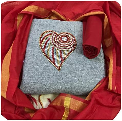 Style Amaze Cotton Khadi Dress Material