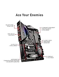 MSI MEG Z390 ACE LGA1151 (Intel 8th 9th Gen) M.2 USB 3.1 Gen 2 DDR4 Wi-Fi SLI CFX ATX Z390 Gaming Motherboard