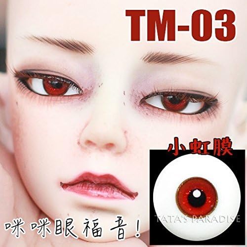 1/3 1/4 1/6 BJD Eyes 14mm Eyeballs for SD/MSD/YSD/70CM Ball-jointed Doll TM-03