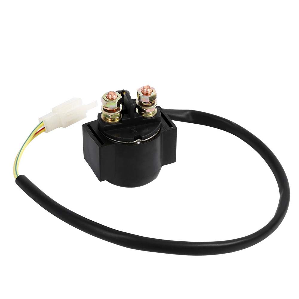 Solenoid Relay Switch,12V 20W Motorcycle Parts Starter Relay Solenoid Replacement for GY6 Chinese Scooter ATV