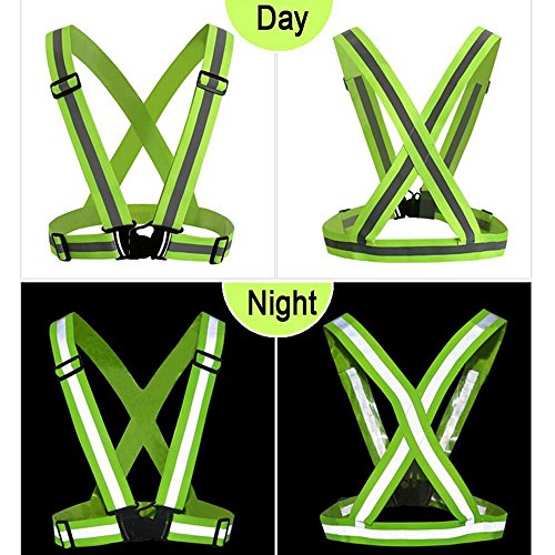Reflective Safety Vest Strips for Construction Traffic Warehouse Visibility Security Jacket Reflective Strips Work Wear Uniforms