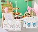 12 Pack Favor Bags Party Supplies Reusable Party Treat Goodie Bags for Birthday Party Supplies 5 x 8 inches