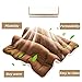 DOGJOG Dog Cushion Cover Dog Kennel Mat Washable Mat Comfortable Pad for Pet Dog mat for crate (Large, Brown)