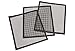 Cuisinart CNGS-333 Smoker Mats, 3-Pack