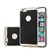 For iPhone 6/6S Case,Torubia Impact Resistant Premium TPU + PC Dual Layer Drop Protection Cover with Shock Absorption Bumper Anti-Skid Slim Fit Case for iPhone 6 / 6S 4.7 inch - Gold
