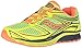 Saucony Men's Guide 9 Running Shoe, Citron/Vizi Orange/Navy, 12 M US