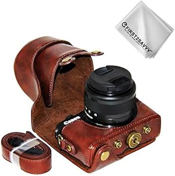 canon m100 leather case