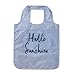Kate Spade New York Blue Striped Reusable Shopping Tote, Seersucker