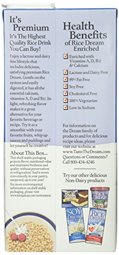 Rice Dream Enriched, Vanilla, 32 oz - Thumbnail 4