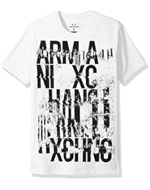 Men's Graffiti Logo Crew Neck Tee