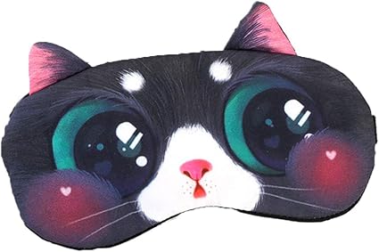 Amazon Com Mascara Para Dormir Para Ninos Y Ninas Antifaz Para Dormir Diadema Elastica Suave Y Ligera Para El Insomnio Contiene Bolsa De Hielo Health Personal Care