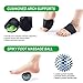 Plantar Fasciitis Night Splint Kit - 5pcs- Adjustable Foot Dorsal Night Splint, Cushioned Arch Supports, Stretching Strap, Spiky Massage Ball & Instruction Manual- Fast Foot & Heel Pain Relief