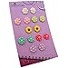 Princess-J Multi Color Flower Clip-On Earrings Fashion Jewelry, for Kids, Teen Girls, Womens (Daisy Flower)