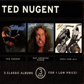 Nugent Ted 3 Pak Ted Nugent Cat Scratch Free For All Amazon Com Music