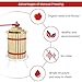 Fruit Wine Press 1.6 Gallon Solid Wood Basket Cider Press Apple Press Berries Press Wine Making Press