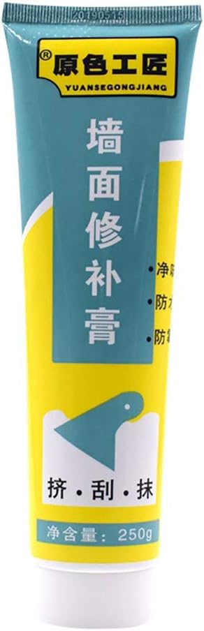 Anyren Magic White Latex Paint Wall Repair Cream, Wall Cracks Repair Ointment Waterproof Wall Surface Peeling Graffiti Wall Plaster Hole Wall Plaster