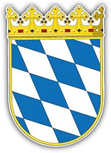 Download Amazon.com: olyaprint Bavaria State Coat of Arms Germany Vinyl Decal Bumper Sticker 4'' X 5 ...