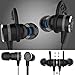 3.5mm Headset - iKross in-Ear 3.5mm Noise-Isolation Stereo Earbuds Headphones with Microphone - Metallic Black for Apple iPhone 7/7 Plus/Samsung Galaxy S8, LG, Smartphone Tablets and More