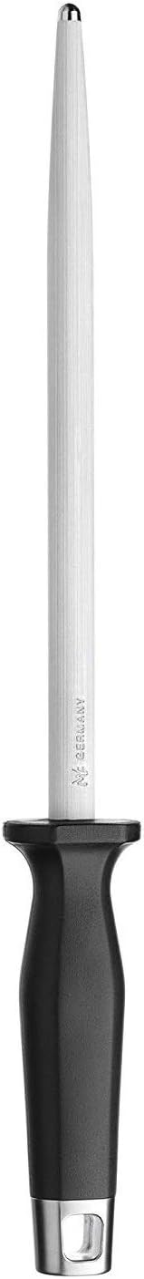 WMF Spitzenklasse Plus Wetzstahl 36 cm, Messerschleifer, Wetzstab für Messer schleifen, Cromargan Edelstahl, Klinge 23 cm
