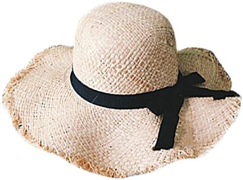 Amazon 親子 帽子 麦わら帽子 サンバイザー レディース つば広 ハット 大人用 子供用 帽子 Uvカット 夏 リボン 可愛い おしゃれ ビーチ ファッション アウトドア 日よけ帽子 人気 レージャ 旅行 ハット 通販