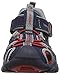 pediped Flex Canyon Water Sandal (Toddler/Little Kid/Big Kid), Navy/Red, 24 EU(7.5-8 E US Toddler)