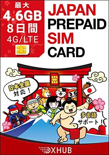 Amazon Co Jp Docomo Line Dxhub 8 Day Maximum 4 6 Gb Prepaid Sim Large Capacity Lte Compatible Telework Work Home Work Disposable Sim Electronics Cameras
