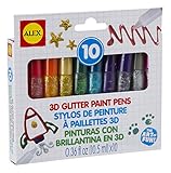 ALEX Toys Artist Studio 10 3D Glitter Paint Pens