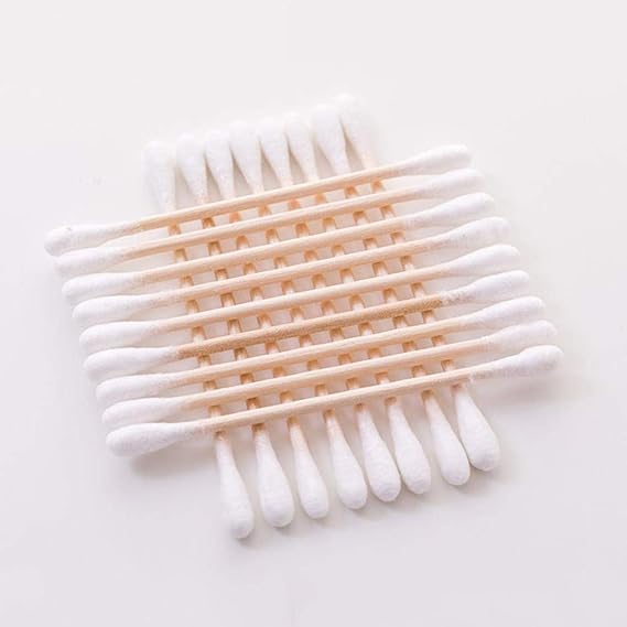 Cotton Swab with Wooden Handle, Multipurpose Cotton Swab