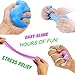 Sisland Fluffy Slime - 7 OZ Floam Jumbo Blue Slime Foam Putty Mud Stress Relief Toy for Kids Girls and Boys, Non-Sticky Stretchy Soft Scented