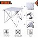 KingCamp Aluminum Alloy Folding Camp Table Roll-Top Lightweight Portable Stable Versatile 4 People Compact and Easy Transport for Camping Outdoor Picnic Vacationthumb 2