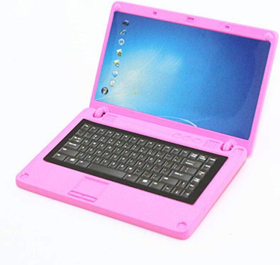 Aeromdale 1/12 Scale Dollhouse Miniature Accessories Mini Laptop