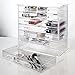 Deluxe 7-drawer Jewelry Chest or Cosmetic Organizer with Removable Drawers and Liners