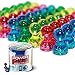 PowerPins Push Pin Magnets, Fridge Magnets, Assorted Color Magnets Perfect For Home, School, Classroom and Office Magnets, Magnets for Refrigerator Dry Erase Board and Whiteboard Magnets