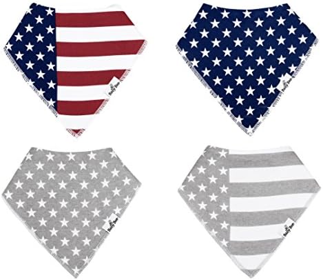 Baby Bandana Drool Bibs for Teething and Drooling Unisex Patterns for Boy &amp; Girl