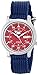 Seiko Men's SNKM95 Stainless Steel Automatic Watch with Blue Canvas Band