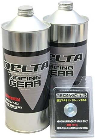 Amazon Delta Racing デフオイル 85w 140 1lｘ2 プレマグ付 86 Brz エンジンオイル オイルフィルター 車 バイク