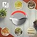 Premium Pizza Cutter Wheel by Mozzbi, Pizza Slicer cutter - Super Sharp - stainless steel with Protective Sliding Blade Guard, locking blade cover for safety