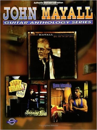 Amazon Com John Mayall Guitar Anthology Authentic Guitar Tab Guitar Anthology Series 0029156666144 Mayall John Books