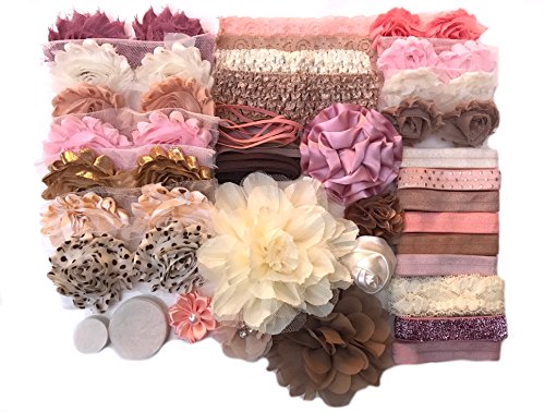 Bowtique emilee baby shower headband kit diy headband k…