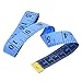 eBoot 60 Inch 150 cm Soft Tailor Tape Measure for Cloth Sewing Waist Bra Head Circumference Tailor Double Sided Cloth Ruler (Blue)