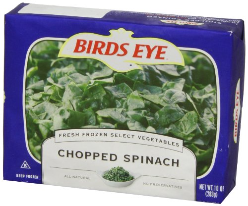 2 Birds+Eye+Chopped+Spinach+Frozen