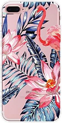 iPhone 7 Plus Case, Aorbi 2017 New Hot Design Cartoon Pattern Clear Transparent Ultra Thin Rubber TPU Cover for iPhone 7 Plus 5.5 inch Version (Style M)