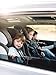 Clek Foonf Rigid Latch Convertible Baby and Toddler Car Seat, Rear and Forward Facing with Anti Rebound Bar,Shadow