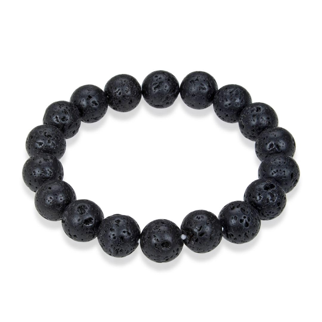 Adabele 1pc Natural Stretch Gemstone Bracelet 10mm (0.39") Bead 7 Inch to 8.5 Inch Healing Crystal Energy Quartz Chakra Jewelry Women Men Birthday Gift, 8.5 Inch, Stone