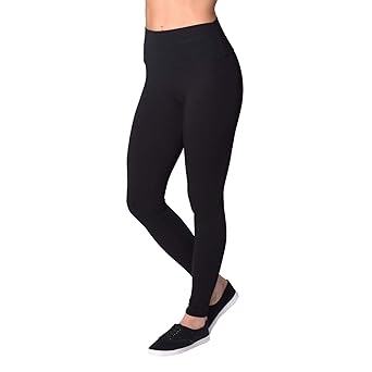 Alkato Damen Leggings mit Hohem Bund